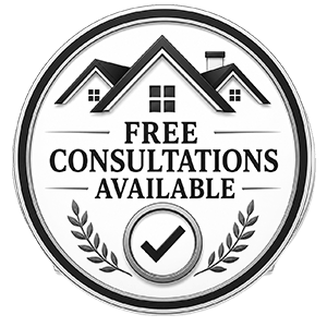 free consultations available badge
