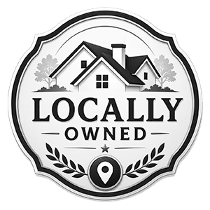 locally owned badge